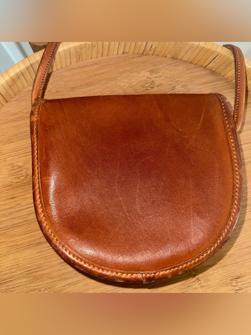 Vintage Coach Half Moon Crossbody Purse - Picture 2 of 6